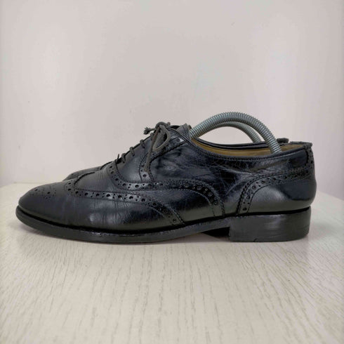 イヴサンローラン Yves Saint Laurent ウィングチップレザーシューズ メンズ JPN:26