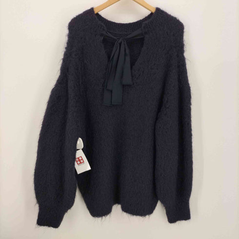 フレイアイディー FRAY I.D 23SS バックリボンモヘヤプルオーバー レディース ONE SIZE