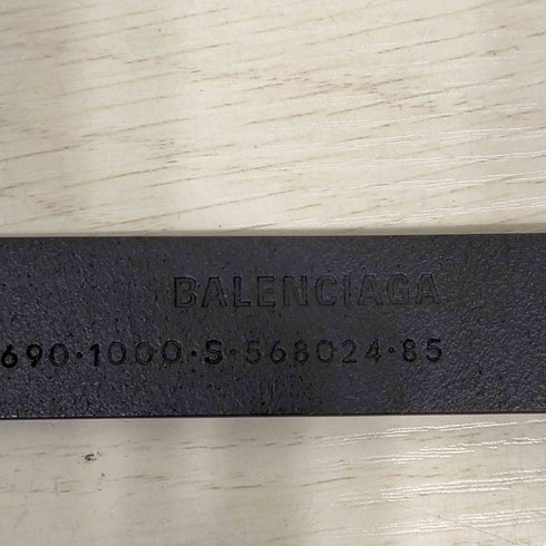 バレンシアガ BALENCIAGA BBロゴバックルレザーベルト レディース