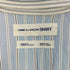 コムデギャルソンシャツ COMME des GARCONS SHIRT フランス製 リバーシブルストライプシャツ メンズ