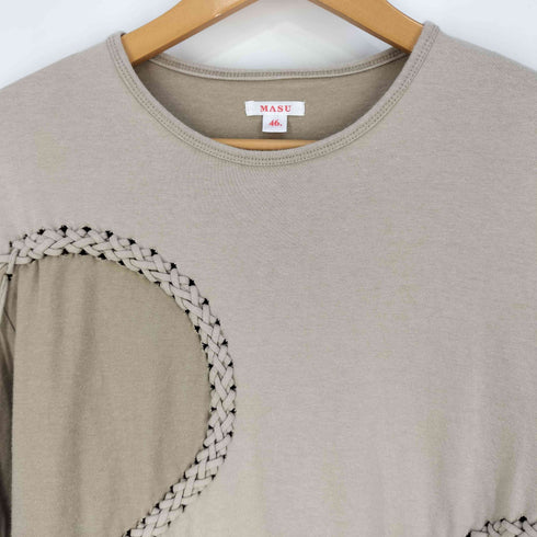 エムエーエスユー MASU WAVING BRAID LONG SLEEVE T-SHIRTS メンズ JPN:46