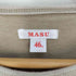 エムエーエスユー MASU WAVING BRAID LONG SLEEVE T-SHIRTS メンズ JPN:46