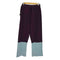 ノブユキマツイ Nobuyuki Matsui Bicolour Knit Pants バイカラーニットパンツ メンズ JPN:2