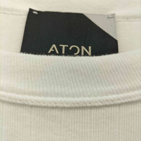 エイトン ATON クルーネックカットソー レディース 2
