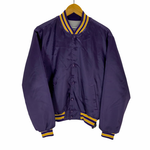 スウィングスター SWINGSTER 80-90S USA製 バックワッペンナイロンスタジャン メンズ JPN:M
