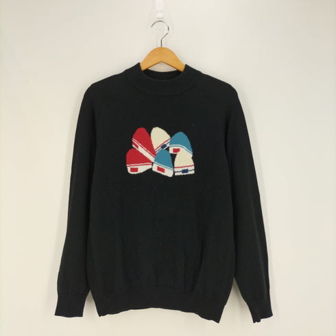 オーケー O.K. アクリルコットン モックネックニット メンズ JPN:1