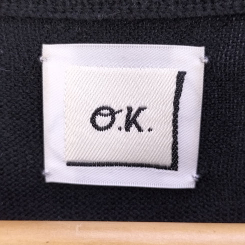 オーケー O.K. アクリルコットン モックネックニット メンズ JPN:1