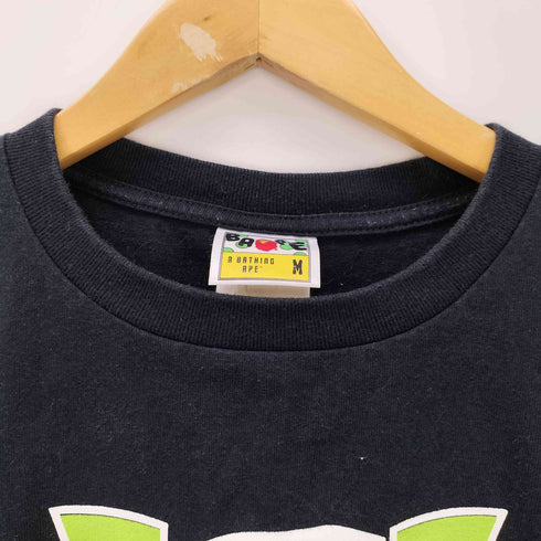 アベイシングエイプ A BATHING APE プリントTシャツ メンズ M