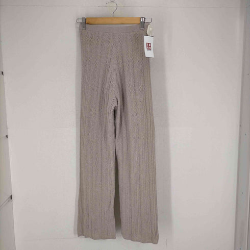 RIELLE riche Eyelet Knit Pants レディース