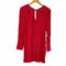 ビーシービージーマックスアズリア BCBGMAXAZRIA RED BERRY EMMALISE LONGSLEEVE DRESS レディース import:XS
