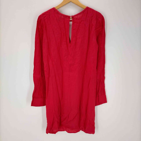 ビーシービージーマックスアズリア BCBGMAXAZRIA RED BERRY EMMALISE LONGSLEEVE DRESS レディース import:XS