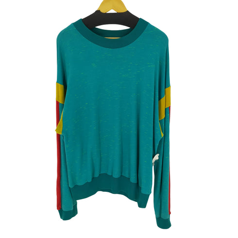 ゴーシャラブチンスキー Gosha Rubchinskiy サイドライン ベロア切替 スウェット メンズ import:XL