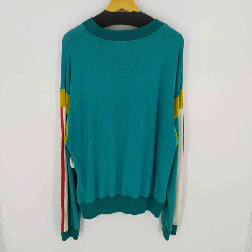 ゴーシャラブチンスキー Gosha Rubchinskiy サイドライン ベロア切替 スウェット メンズ import:XL