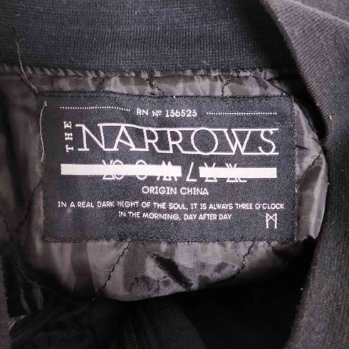 THE NARROWS スウェット ジップアップロングブルゾン メンズ JPN:M