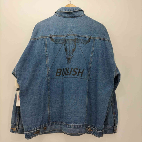 ブリッシュ BULLISH バックプリントデニムジャケット メンズ JPN:M