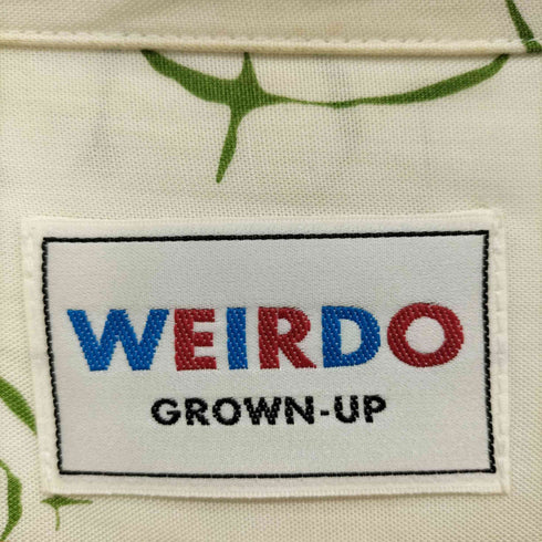 ウィアード WEIRDO 22SSMTHE RIDDLER L/S SHIRTS メンズ JPN:M
