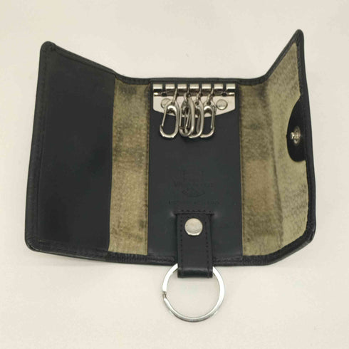 ホワイトハウスコックス whitehouse cox bridle leather クロコ型押 キーケース メンズ