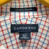 ランズエンド LANDS END チェック柄ボタンダウンシャツ メンズ 18 1/2