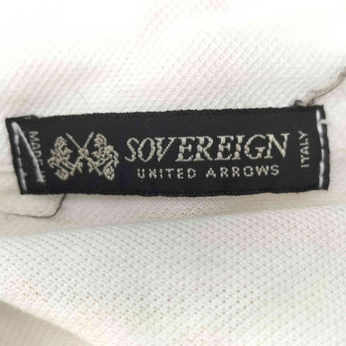 ユナイテッドアローズ UNITED ARROWS UNITED ARROWS SOVEREIGN MADE IN ITALY コットンポロシャツ メンズ JPN:44