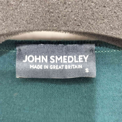 ジョンスメドレー JOHN SMEDLEY Vネックウールニット メンズ S