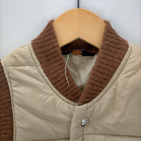 シアーズ Sears 70-80S Sports Center 三角タグ スナップボタン 中綿 ベスト メンズ import:XS