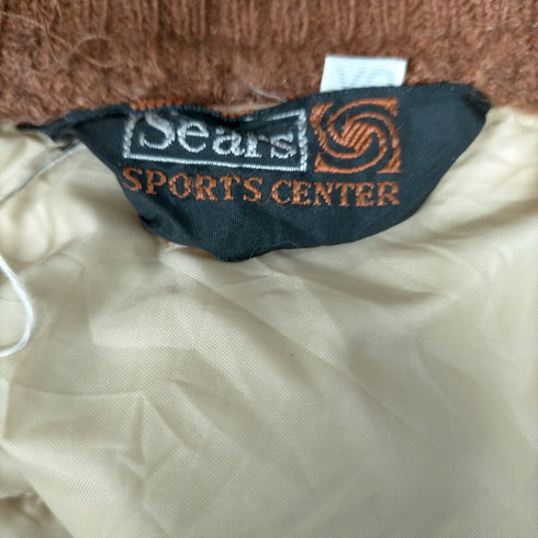 シアーズ Sears 70-80S Sports Center 三角タグ スナップボタン 中綿 ベスト メンズ import:XS