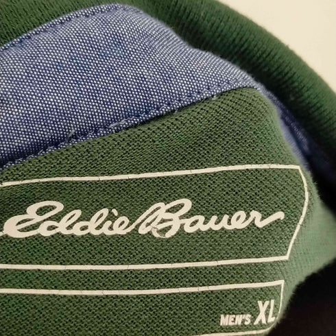 エディーバウアー Eddie Bauer ボーダーデザインポロシャツ メンズ JPN:XL