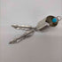 ナバホ NAVAJO 作者Garlands jewelry in Sedona Arizona OLDPAWN ターコイズフェザーネックレス メンズ