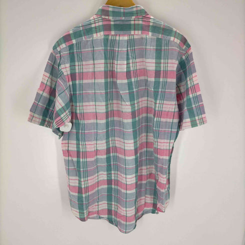 ラルフローレン RALPH LAUREN マドラスチェックボタンダウンシャツ メンズ JPN:L