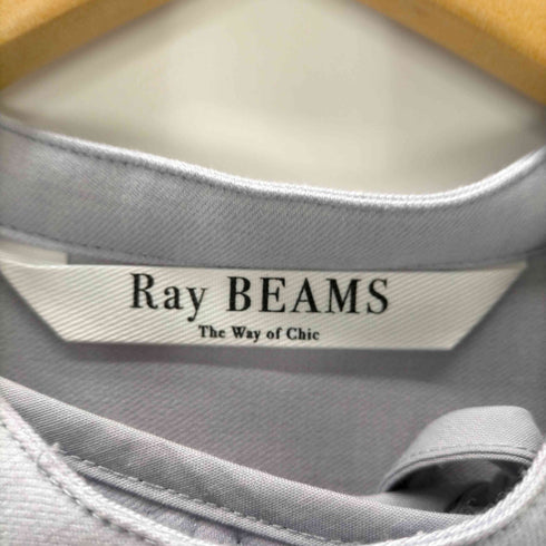 レイビームス Ray BEAMS キルト カラー ピンタック ワンピース レディース