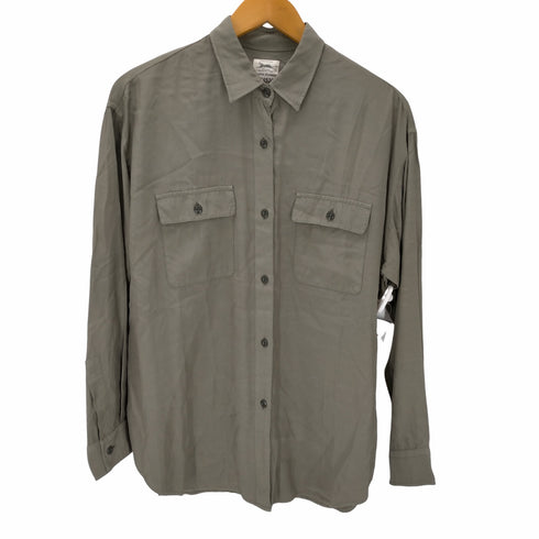 ジャーナルスタンダードレサージュ JOURNAL STANDARD Lessage 18SS レーヨン レギュラーカラー シャツ レディース