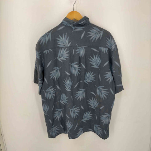 ペリーエリス PERRY ELLIS シルクコットンアロハシャツ メンズ import:L