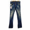 ディースクエアード DSQUARED2 TWIN PACK STRAIGHT LEG SHARPEI ダメージ ストレッチ ジーンズ メンズ JPN:44