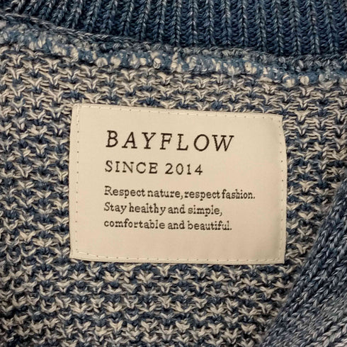 ベイフロー BAYFLOW インディゴネイティブカーディガン メンズ JPN:3
