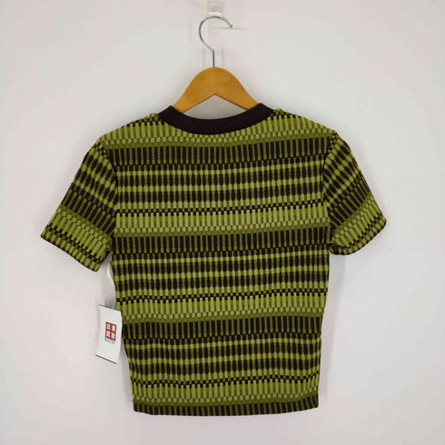 ザラ ZARA JACQUARD T-SHIRT レディース S