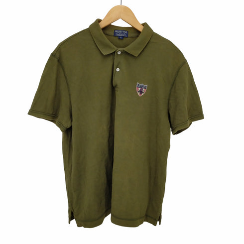 ポロジーンズカンパニーラルフローレン POLO JEANS COMPANY RALPH LAUREN ワッペンデザインポロシャツ メンズ JPN:XL