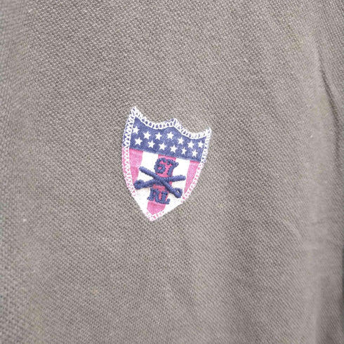ポロジーンズカンパニーラルフローレン POLO JEANS COMPANY RALPH LAUREN ワッペンデザインポロシャツ メンズ JPN:XL