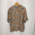 バレンティノウオモ VALENTINO UOMO レーヨンシルク 総柄オープンカラーシャツ メンズ import:L