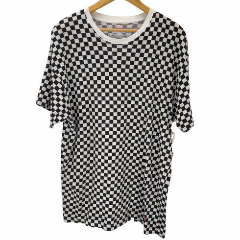 シュプリーム Supreme Checker Tagless T-Shirts メンズ import:L