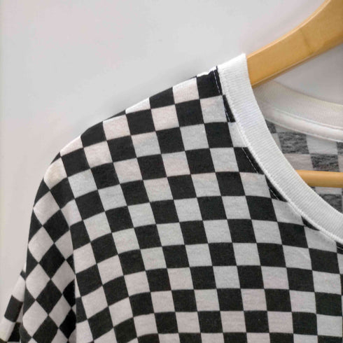 シュプリーム Supreme Checker Tagless T-Shirts メンズ import:L