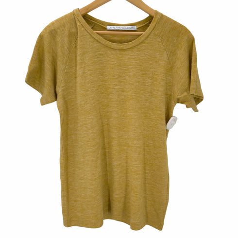 ジョンローレンスサリバン JOHN LAWRENCE SULLIVAN ラミー リネン混 ショルダー ベンチホール ラグラン S/S Tシャツ メンズ JPN:M