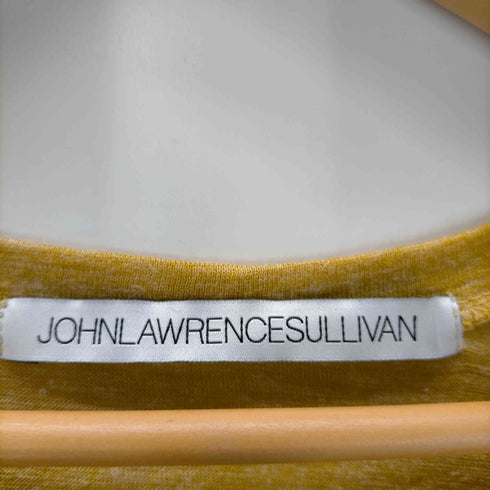 ジョンローレンスサリバン JOHN LAWRENCE SULLIVAN ラミー リネン混 ショルダー ベンチホール ラグラン S/S Tシャツ メンズ JPN:M