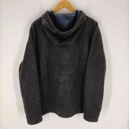 ザラ ZARA モールスキンプルオーバーパーカー メンズ