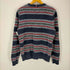 トミーヒルフィガー TOMMY HILFIGER マルチカラー ボーダー コットンニット メンズ L