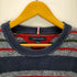 トミーヒルフィガー TOMMY HILFIGER マルチカラー ボーダー コットンニット メンズ L
