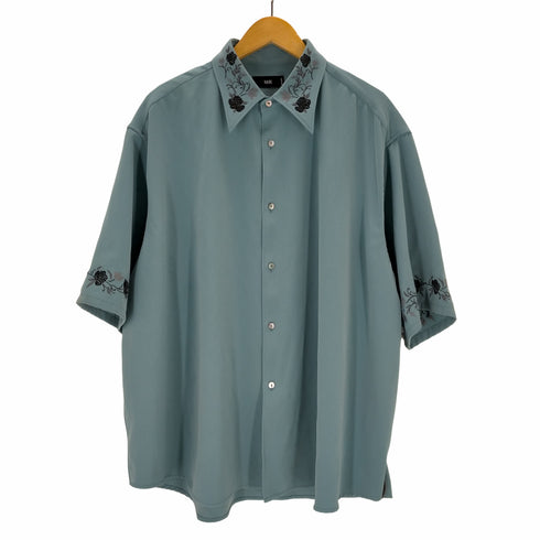 ハレ HARE 23SS トロミシシュウシャツSS メンズ JPN:M