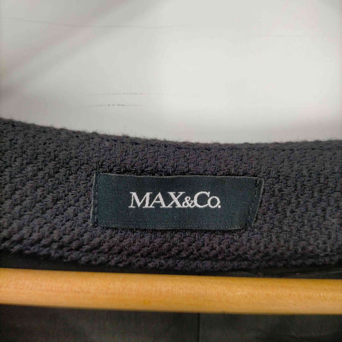 マックスアンドコー MAX & CO. 格子チェックコットンポリS/Sワンピース レディース EUR:42
