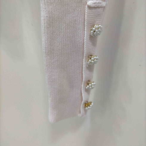 ザラ ZARA 袖ボタンクルーネックニット レディース import:XS