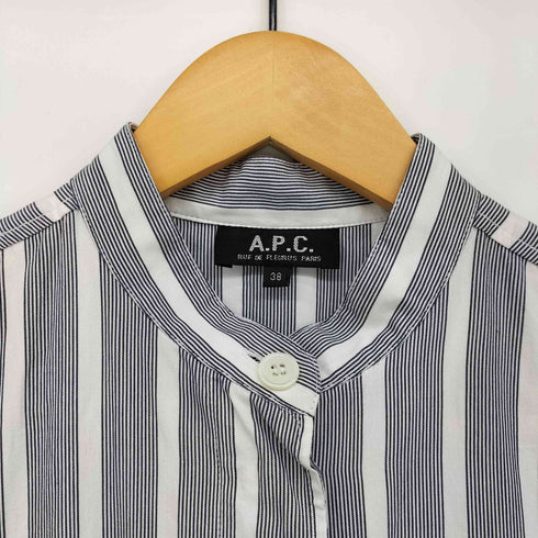 アーペーセー A.P.C. バンドカラーシャツワンピース レディース EUR:38