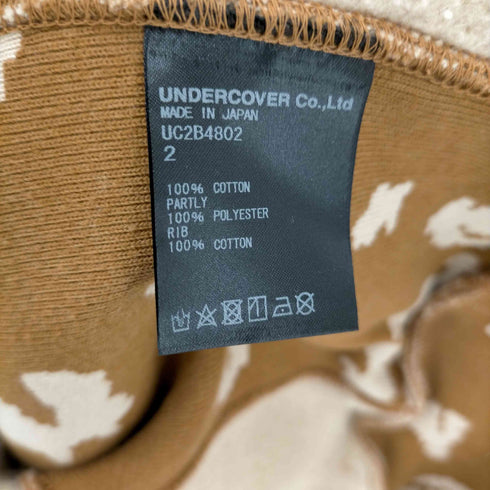 アンダーカバー UNDERCOVER 22AW アブストラクトパターン パーカー メンズ JPN:2